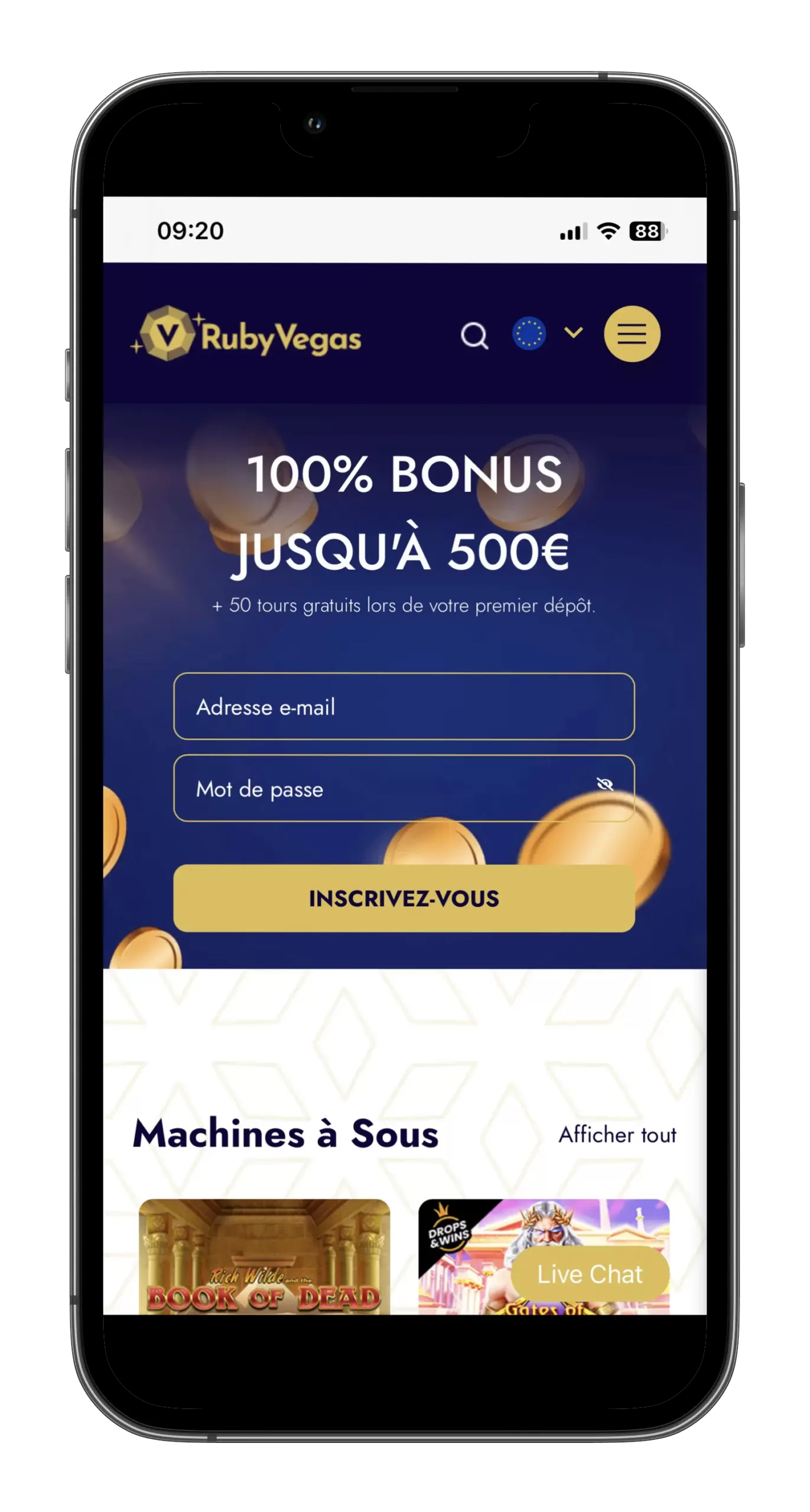 Ruby Vegas Casino Download Mobiele App